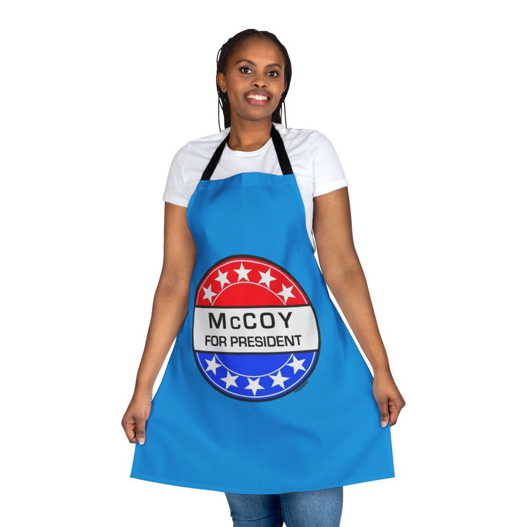 Sci-Fi Inspired Retro Apron with Vintage Pop Art Design