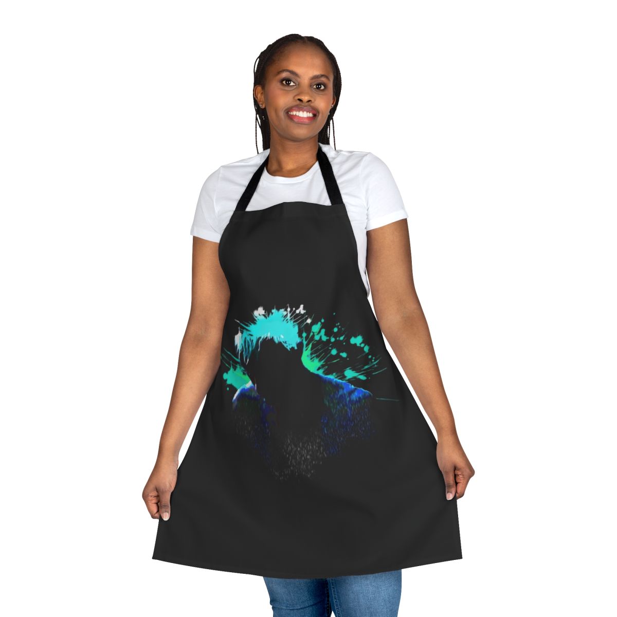 A well-made apron featuring the iconic "tears in rain" quote from the Blade Runner movie.