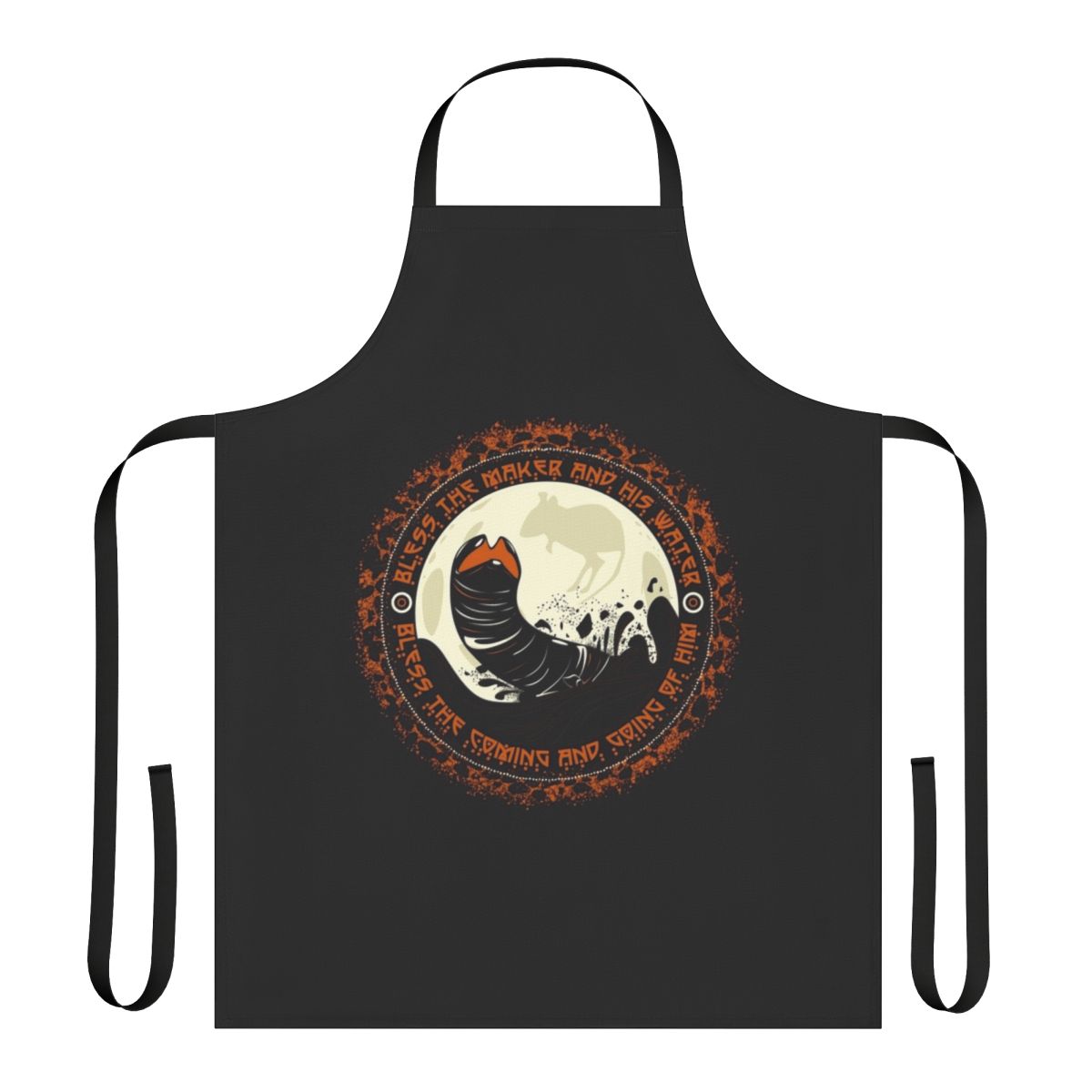Shai Hulud-inspired apron from the Dune science fiction universe