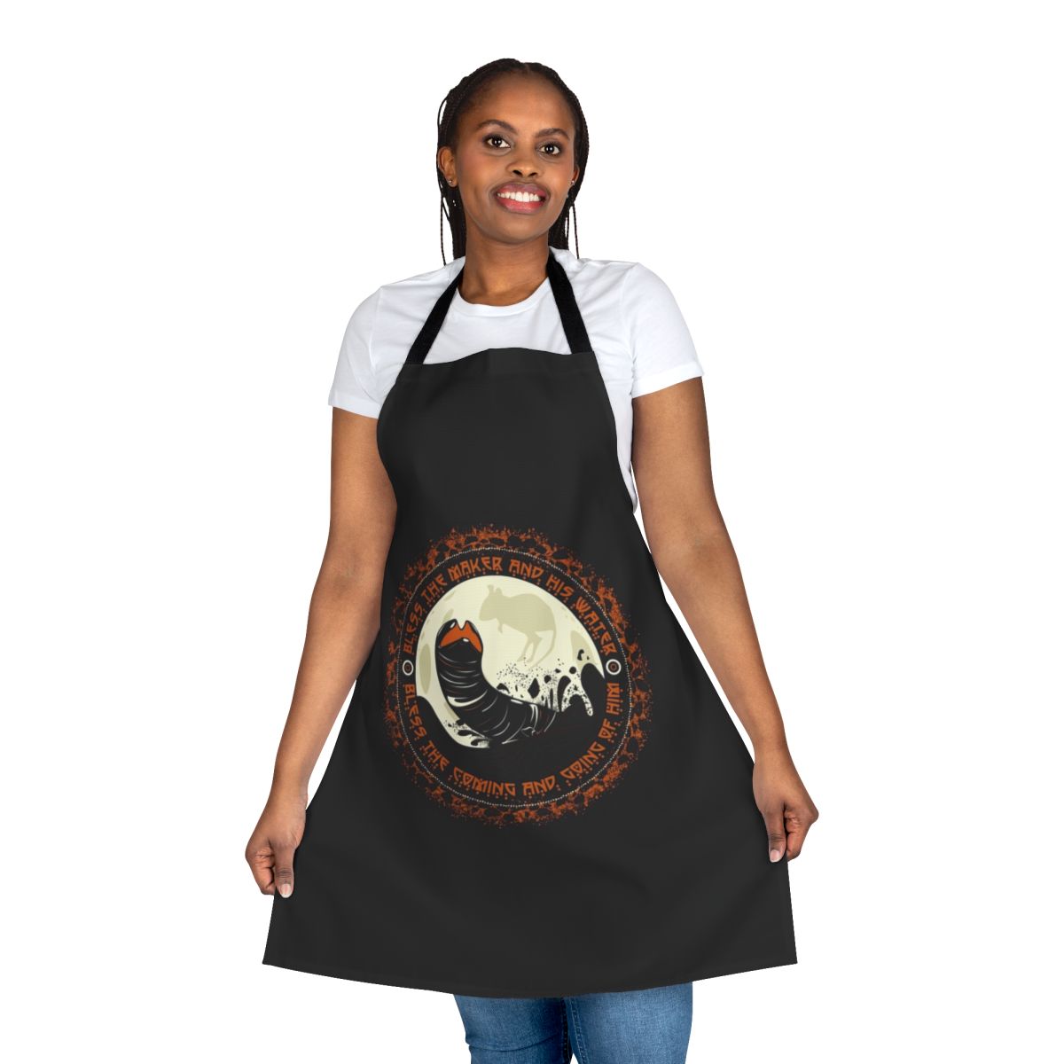 Shai Hulud-inspired apron from the Dune science fiction universe