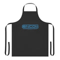 Tron-themed apron featuring the ENCOM logo and Flynn's Grid design