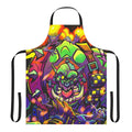 "Ork-themed apron for Warhammer 40k enthusiasts"