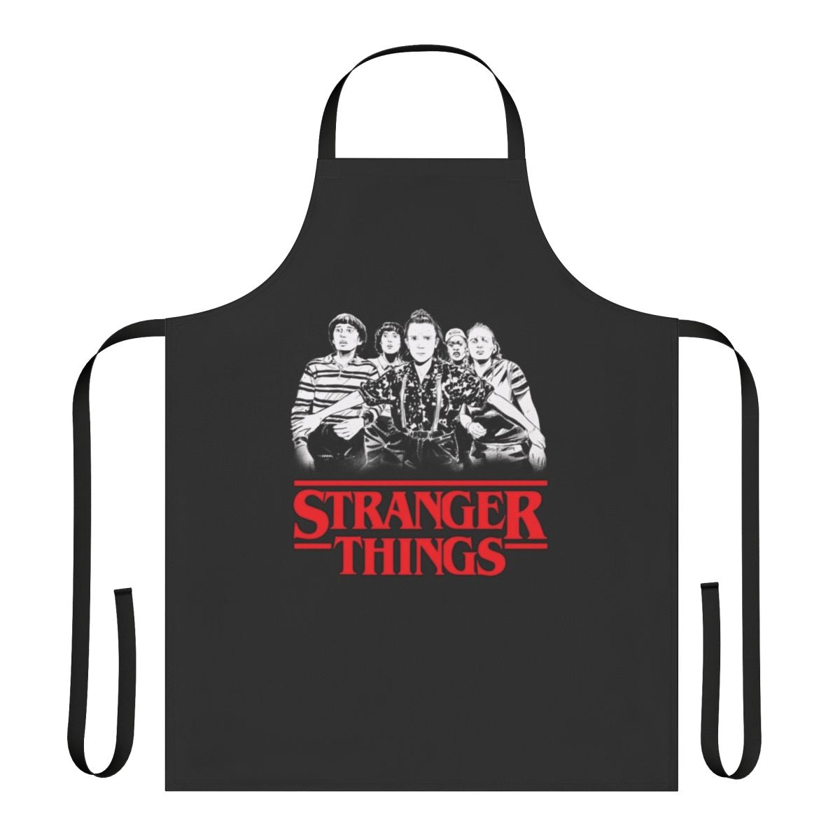 "Sci-Fi Themed Apron Inspired by the Stranger Things Netflix Series"
