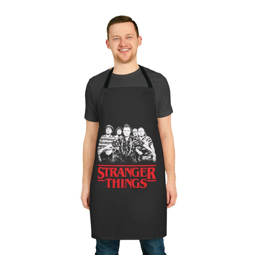 "Sci-Fi Themed Apron Inspired by the Stranger Things Netflix Series"
