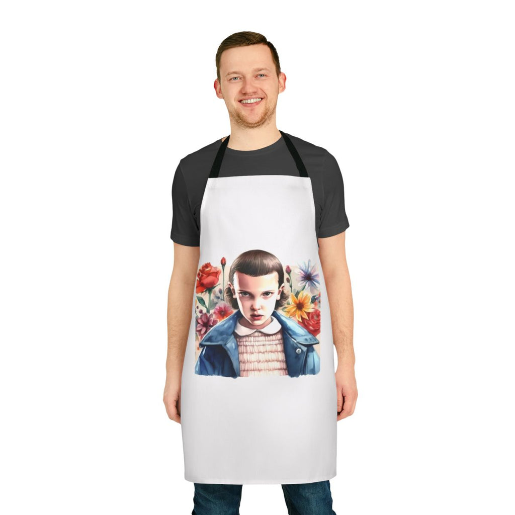 Eleven Stranger Things Apron with sci-fi inspired design