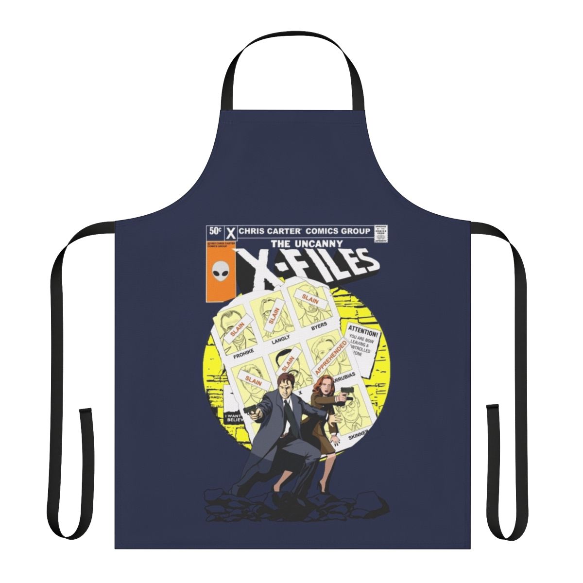 Sci-Fi TV Show Inspired Parody Apron