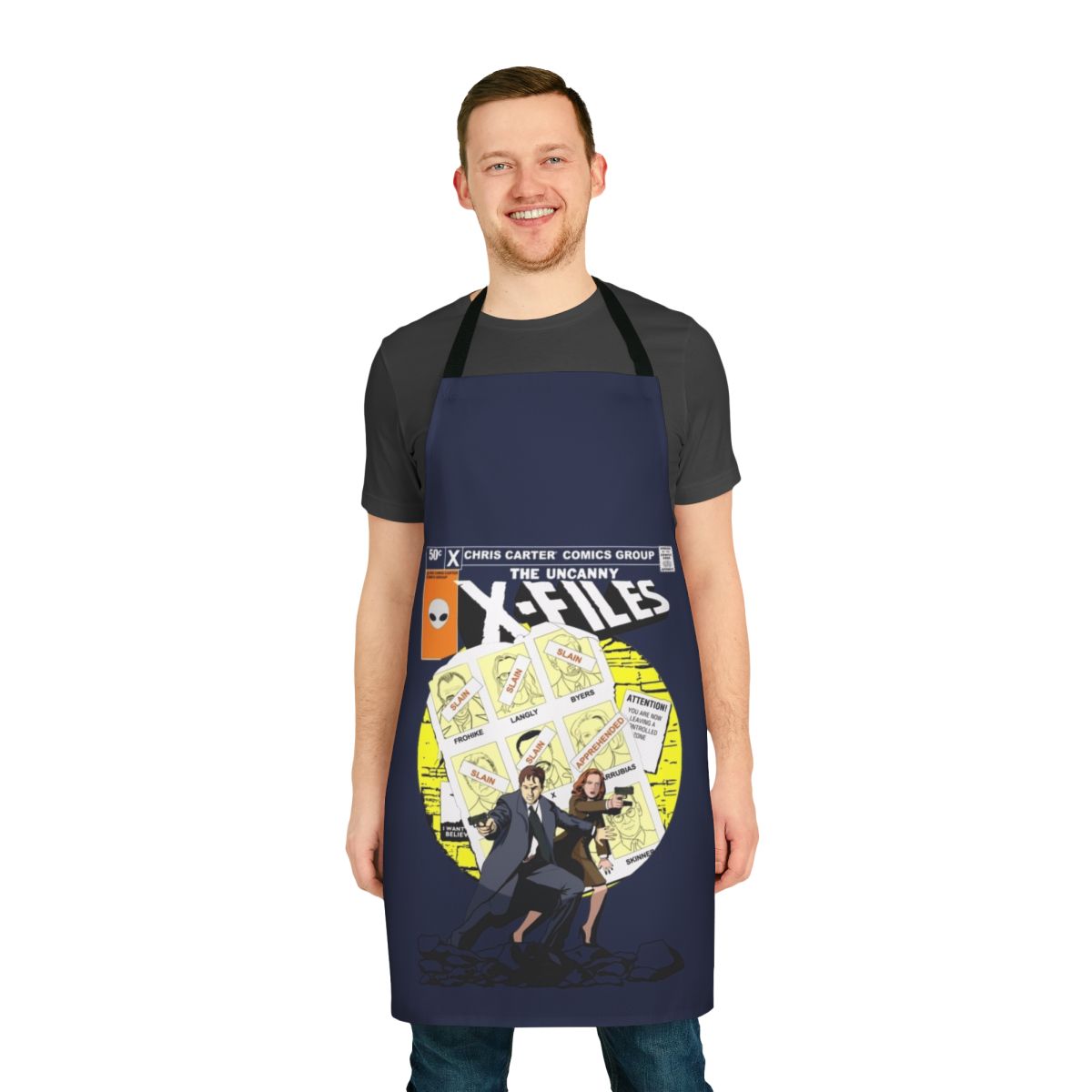 Sci-Fi TV Show Inspired Parody Apron