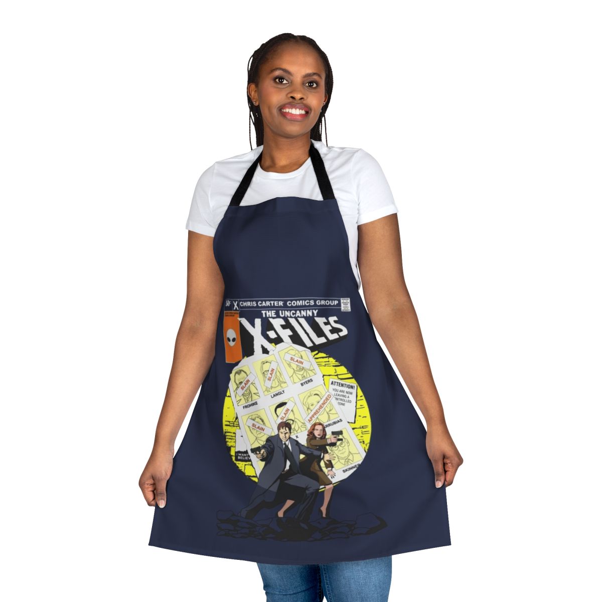 Sci-Fi TV Show Inspired Parody Apron