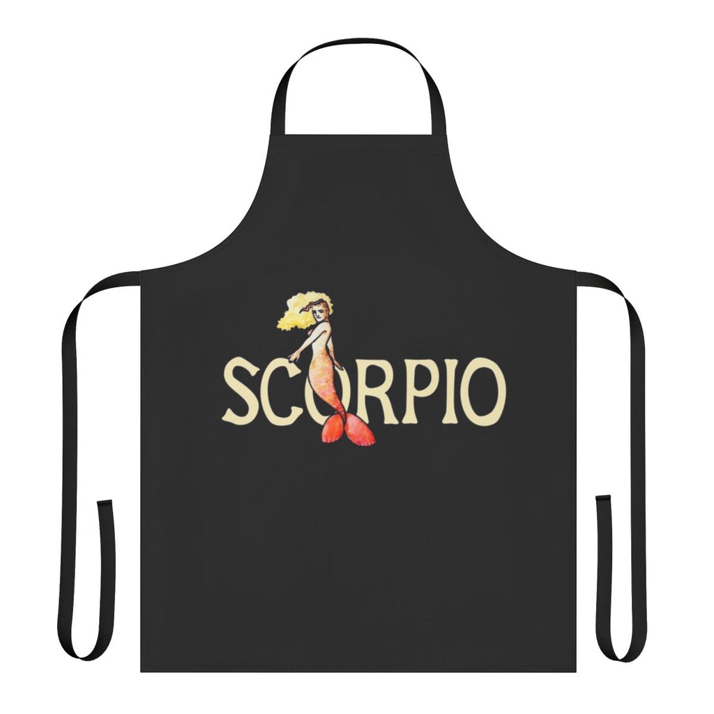 Scorpio Mermaid Themed Apron for Zodiac Enthusiasts