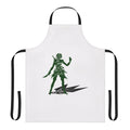 Scoundrel-themed gaming apron with Gloomhaven-inspired graphic design