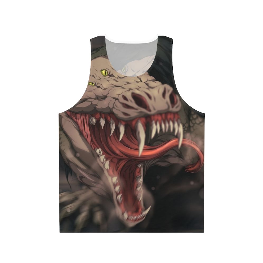 SCP 682 "Hard-to-Destroy Reptile" Unisex Tank Top