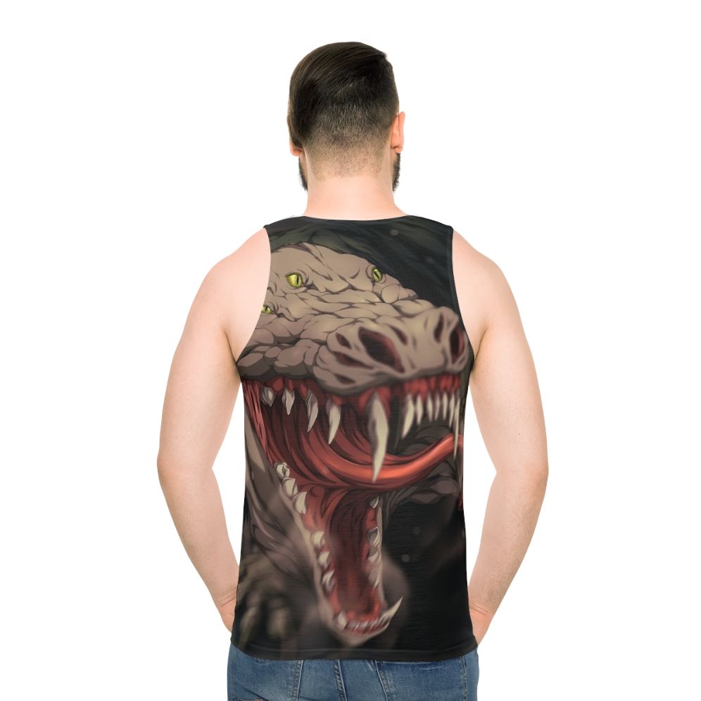 SCP 682 "Hard-to-Destroy Reptile" Unisex Tank Top