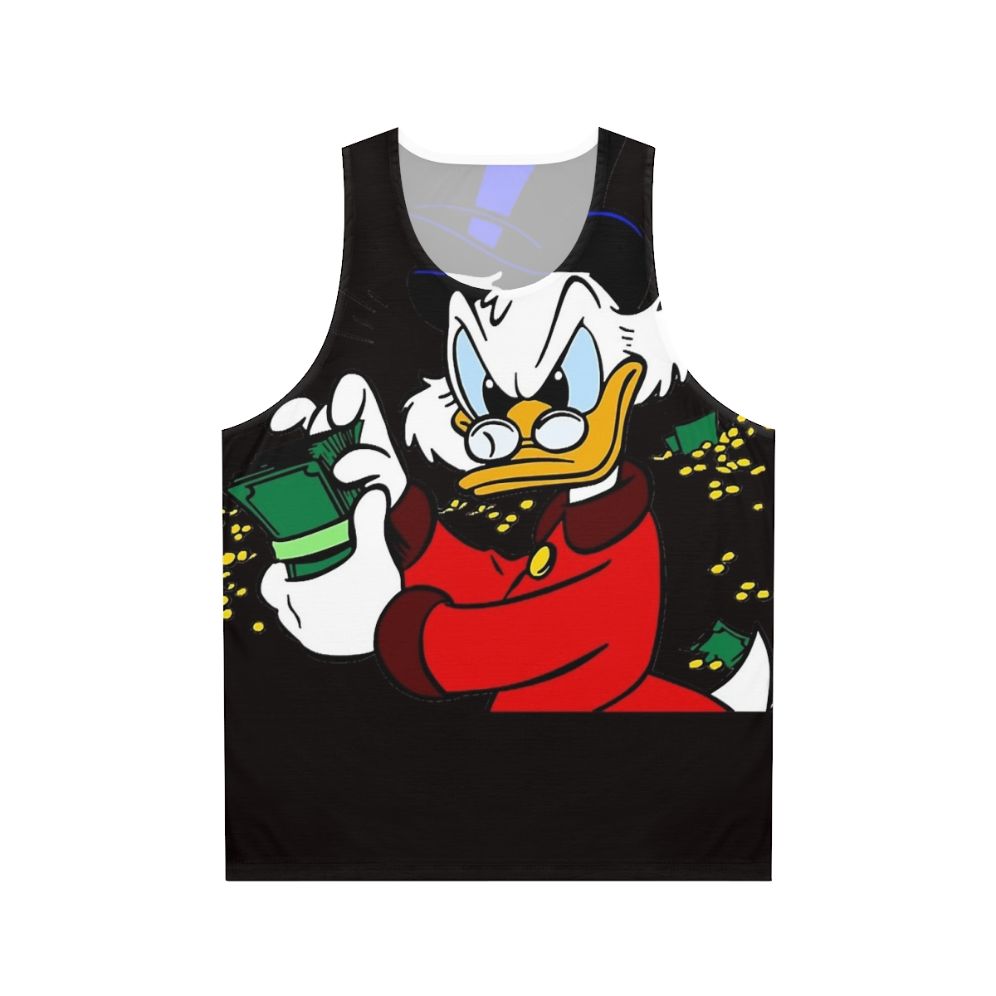 Scrooge McDuck unisex tank top