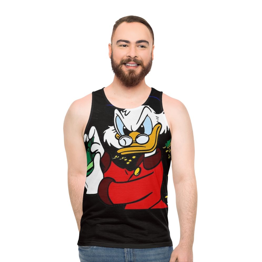 Scrooge McDuck unisex tank top
