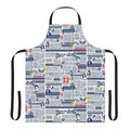 Scrubs-themed apron featuring iconic quotes and characters from the beloved TV comedy series