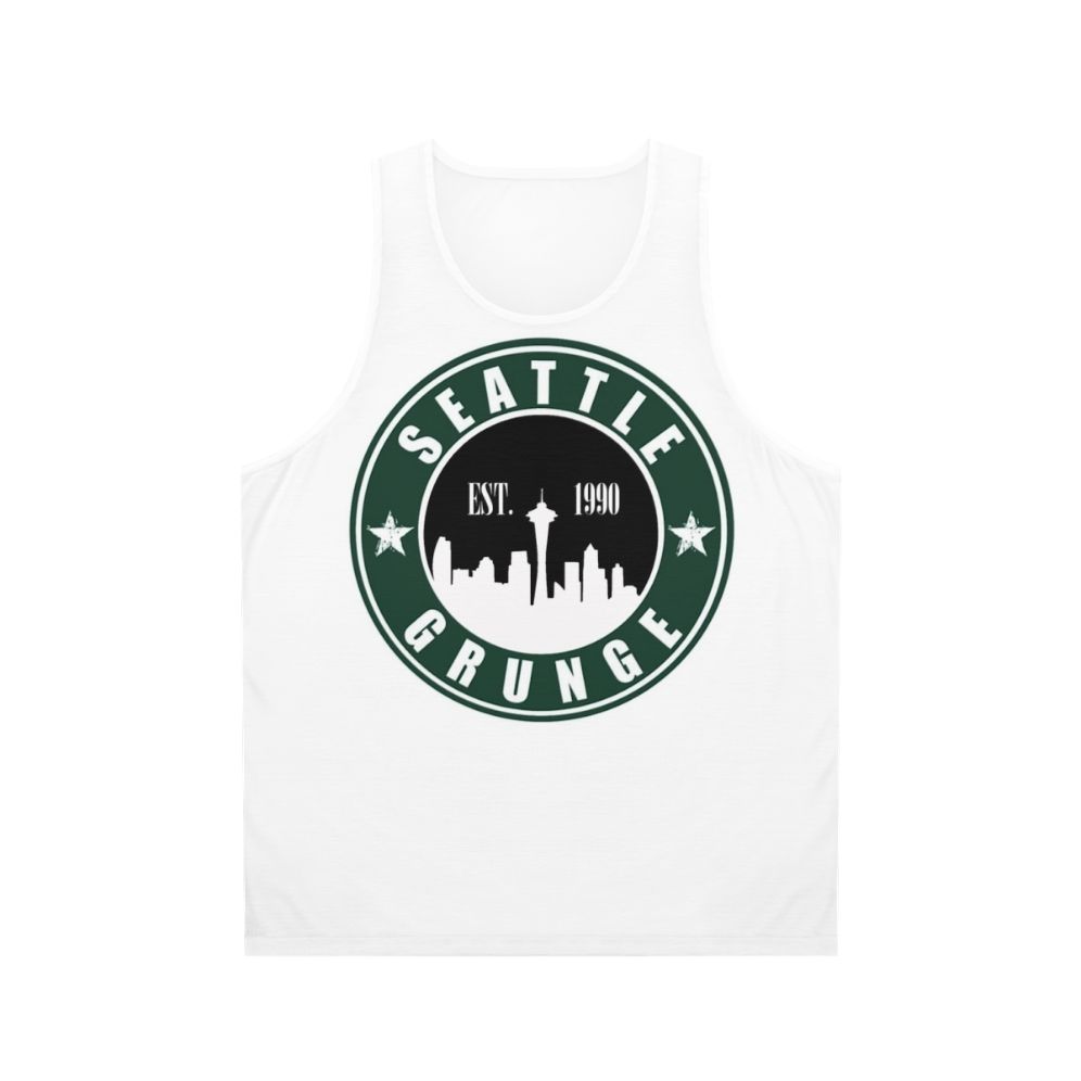 Seattle grunge unisex tank top