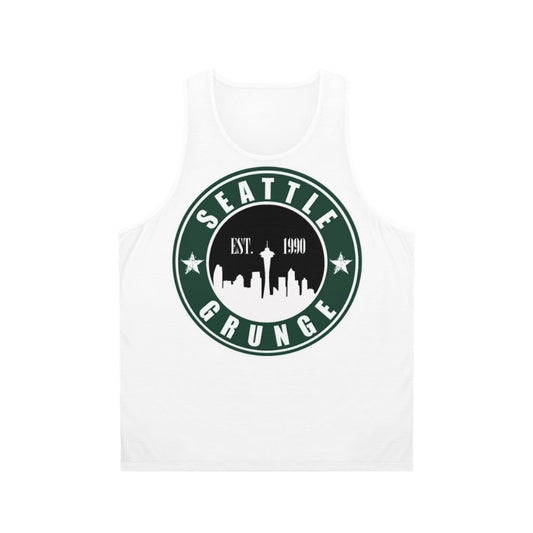 Seattle grunge unisex tank top