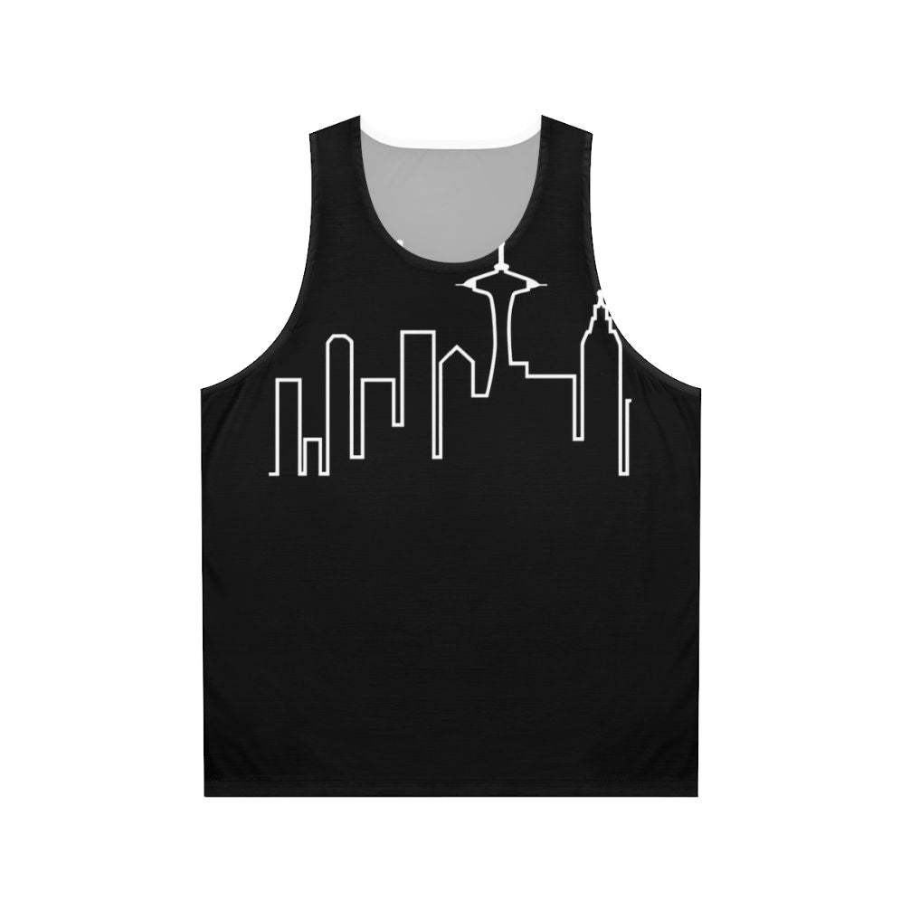Seattle Skyline Frasier Unisex Tank Top