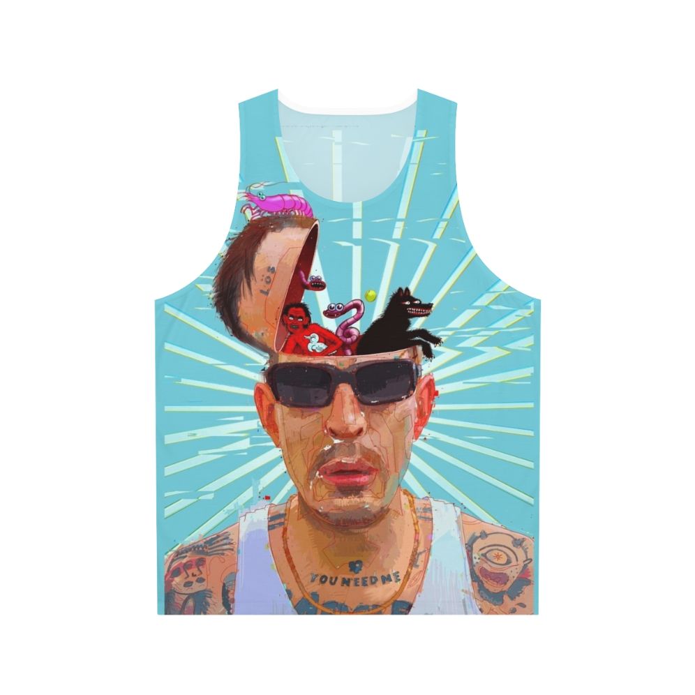 Sebastian Murphy Art Unisex Punk Rock Tank Top