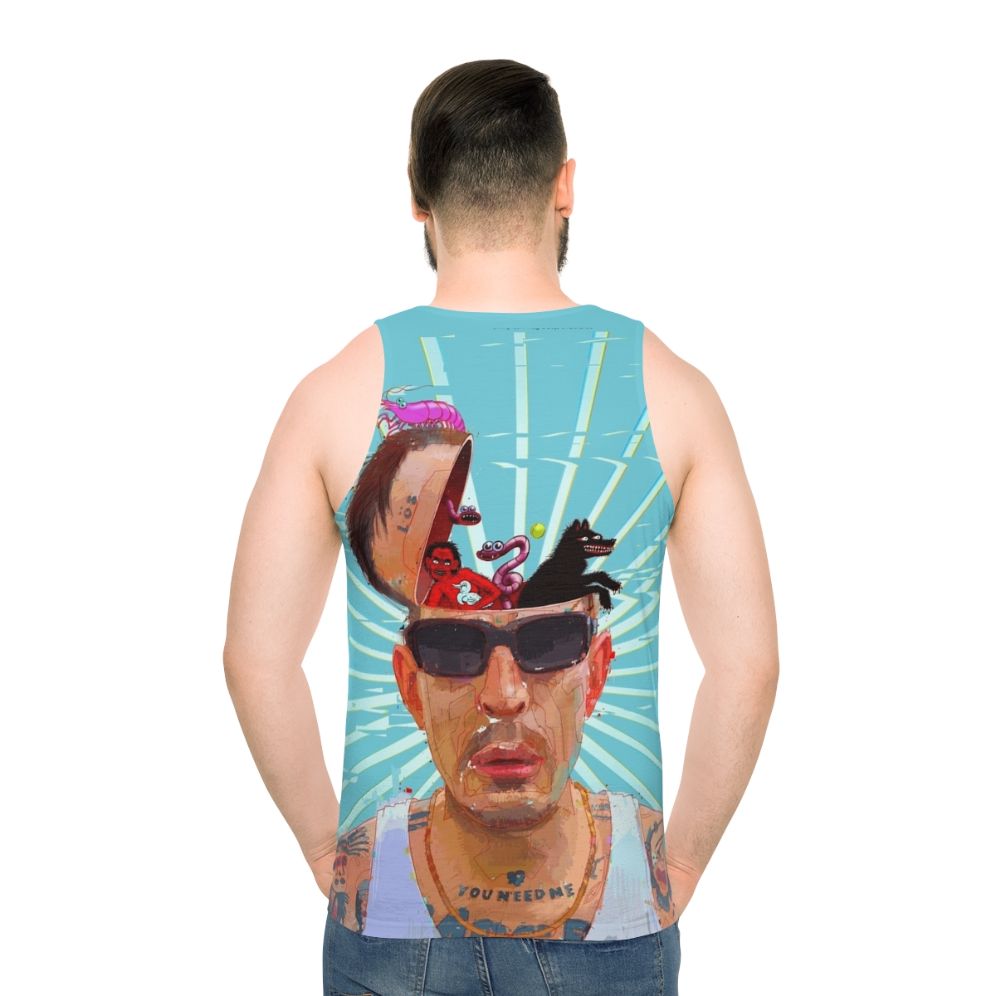 Sebastian Murphy Art Unisex Punk Rock Tank Top