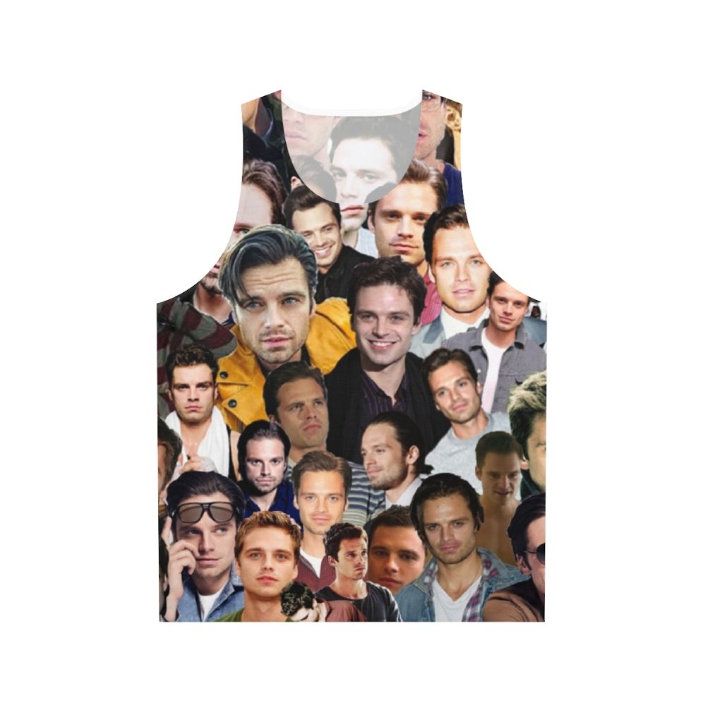 Sebastian Stan & Bucky Barnes Marvel Avengers Unisex Tank Top