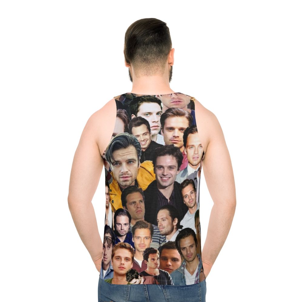 Sebastian Stan & Bucky Barnes Marvel Avengers Unisex Tank Top