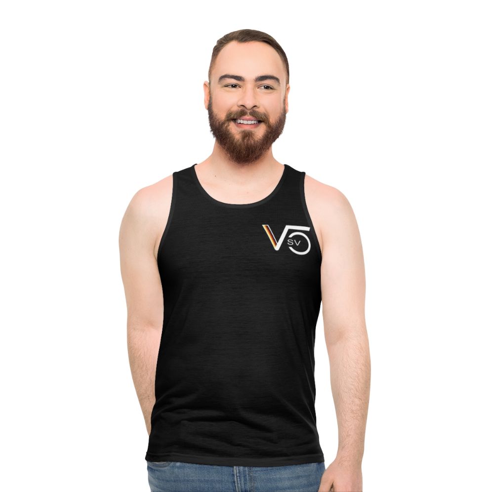 Sebastian Vettel Unisex V-Neck Tank Top