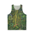 Unisex "Secret of Mana" inspired tank top with nature-themed design
