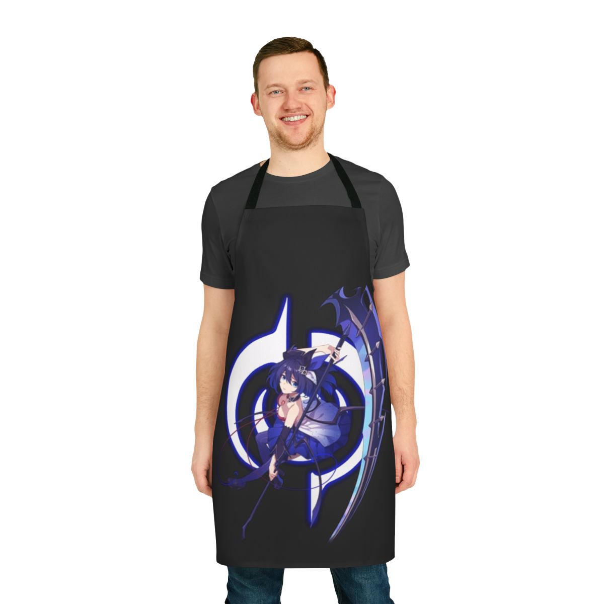 Seele-Inspired Apron with Quantum Scythe Design