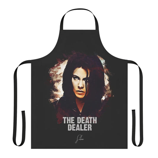Apron featuring Selene, the iconic character from the Underworld movie franchise