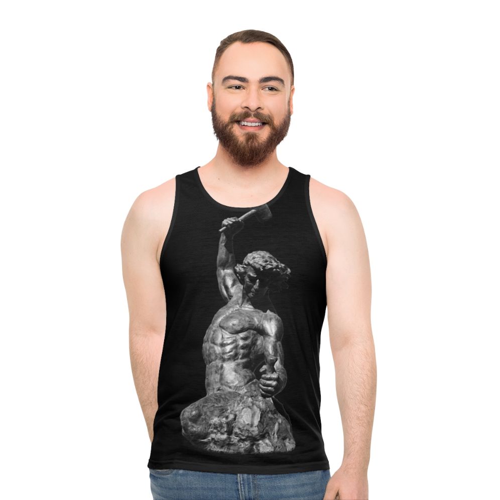 Unisex "Self Made Man" Inspirational Workout Tank Top