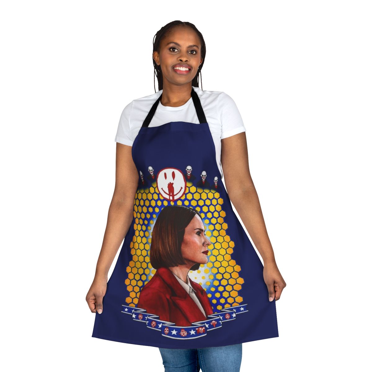 Senator Apron inspired by characters from American Horror Story