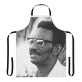 Apron featuring the image and name of Cheikh Anta Diop, a renowned Senegalese historian and anthropologist.