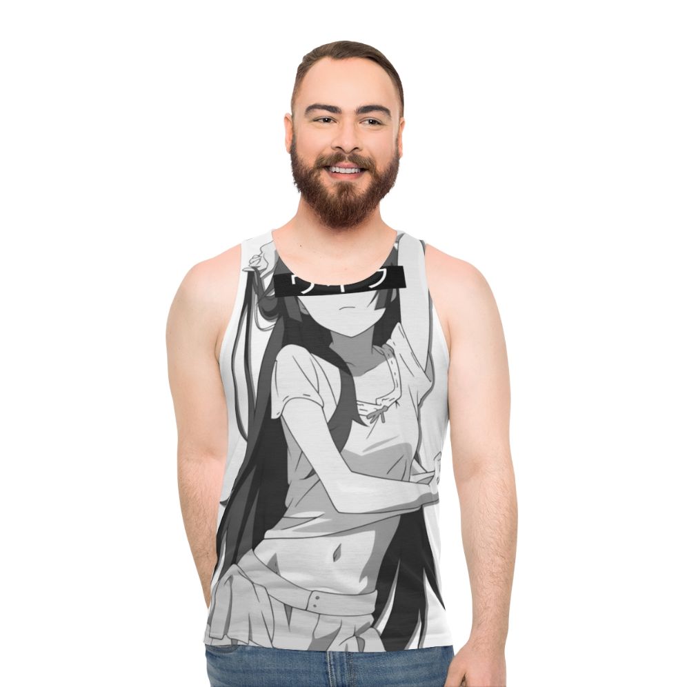 Senjougahara Waifu Anime Unisex Tank Top