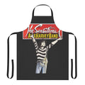 Sensational Alex Harvey band-inspired apron with retro 70s graphics