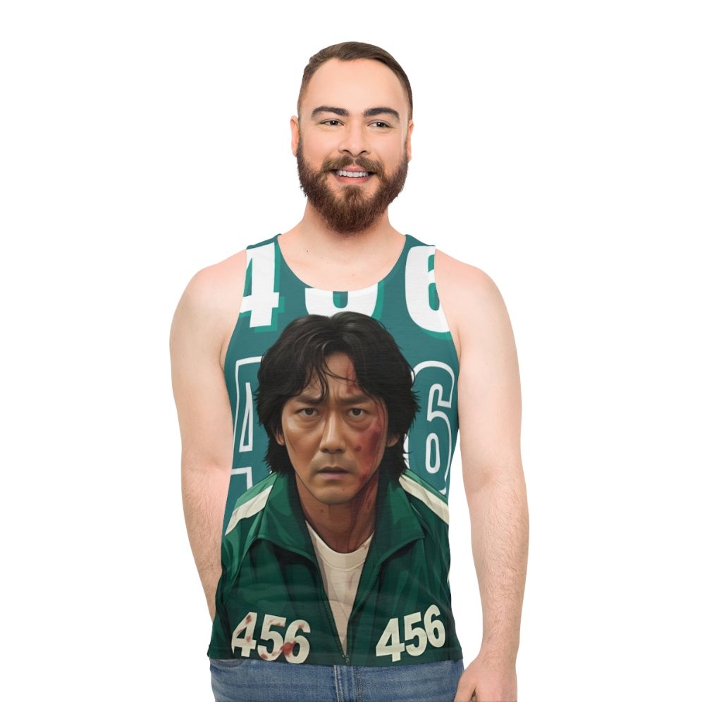 Seong Gi Hun Squid Game Player 456 Unisex Tank Top