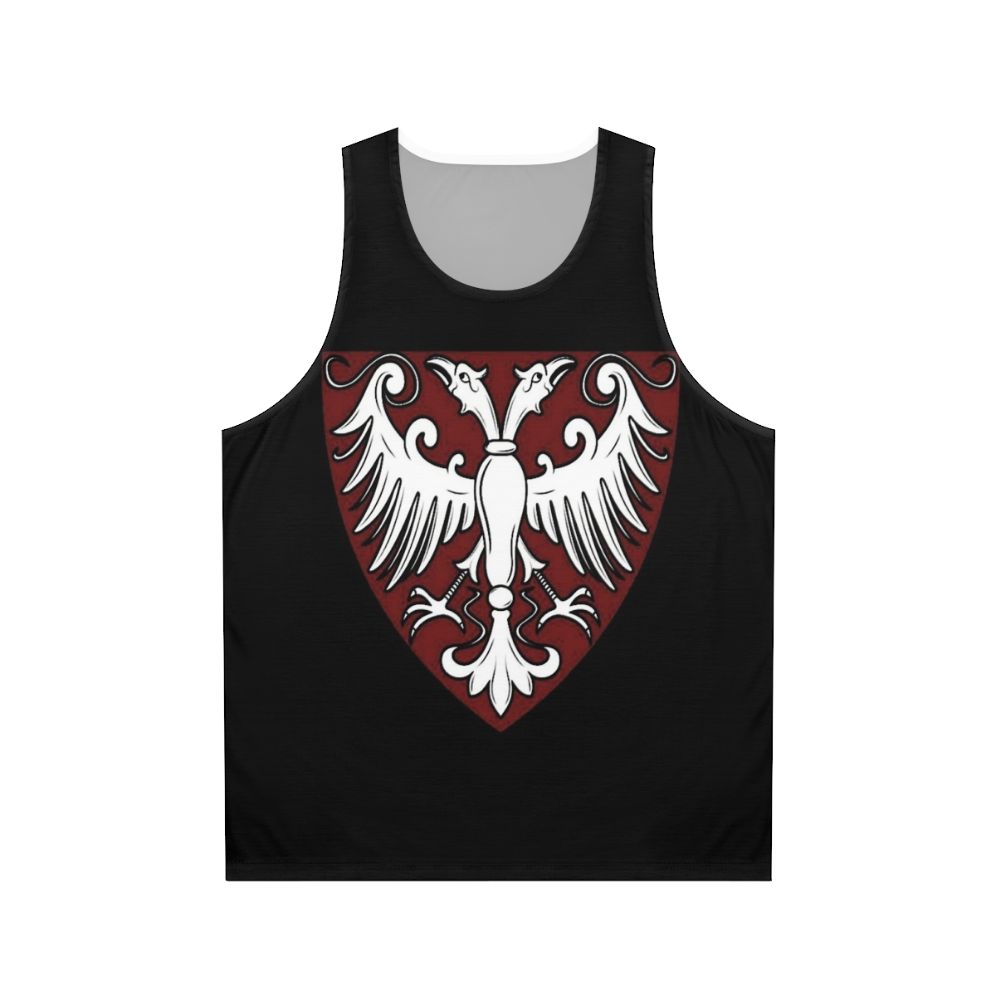 Serbian coat of arms unisex tank top