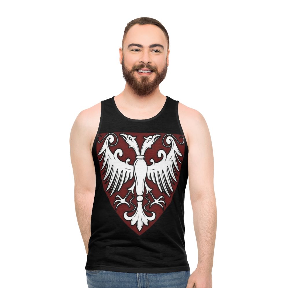 Serbian coat of arms unisex tank top