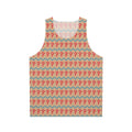Unisex Seventh Doctor Tank Top featuring the iconic question mark design