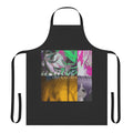 Sewerslvt The World Is Fvcked album cover design printed on a high-quality apron