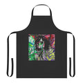 Sewerslvt-inspired custom apron with melancholic and breakcore design