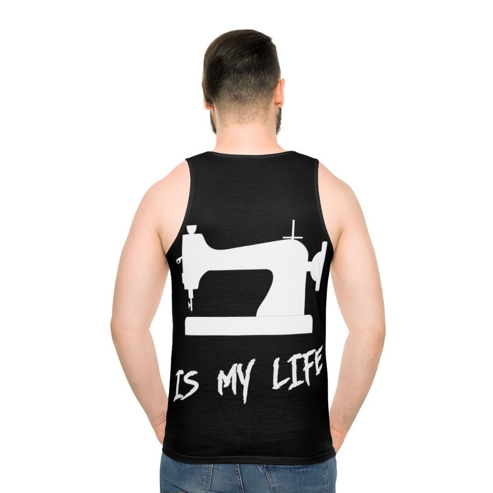 Unisex "Sewing is My Life" tank top