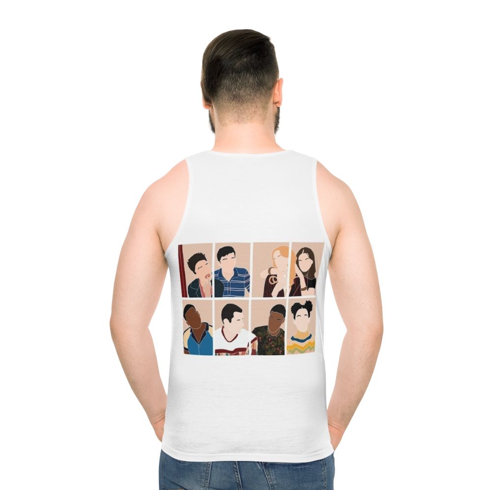 Unisex Sex Education Cast Tank Top featuring Maeve Wiley and Otis Milburn