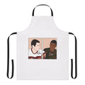 Sex Education inspired apron featuring characters Adam and Eric