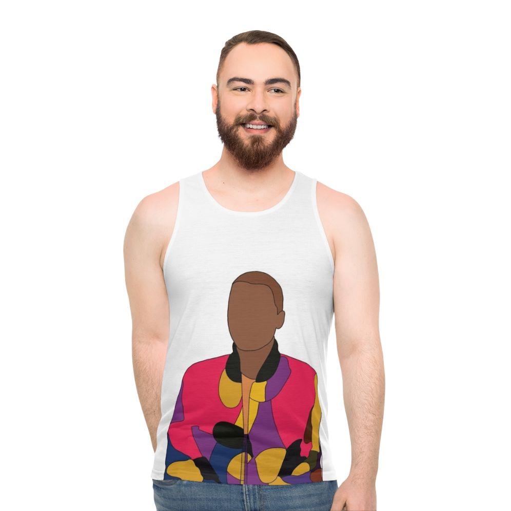 Unisex "Sex Education" tank top with Maeve Wiley and Otis Milburn graphic