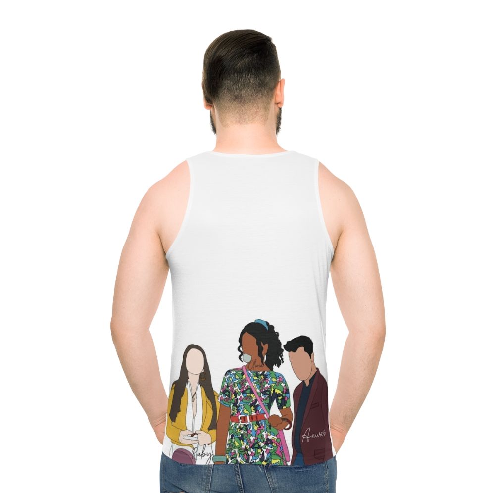 Sex Education Olivia Ruby and Anwar Unisex Tank Top