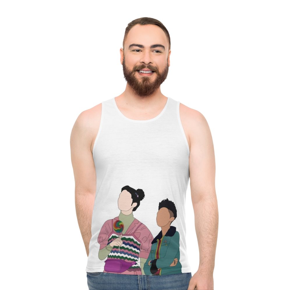 Sex Education Otis Milburn and Maeve Wiley Unisex Tank Top