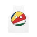 Seychelles countryball unisex tank top