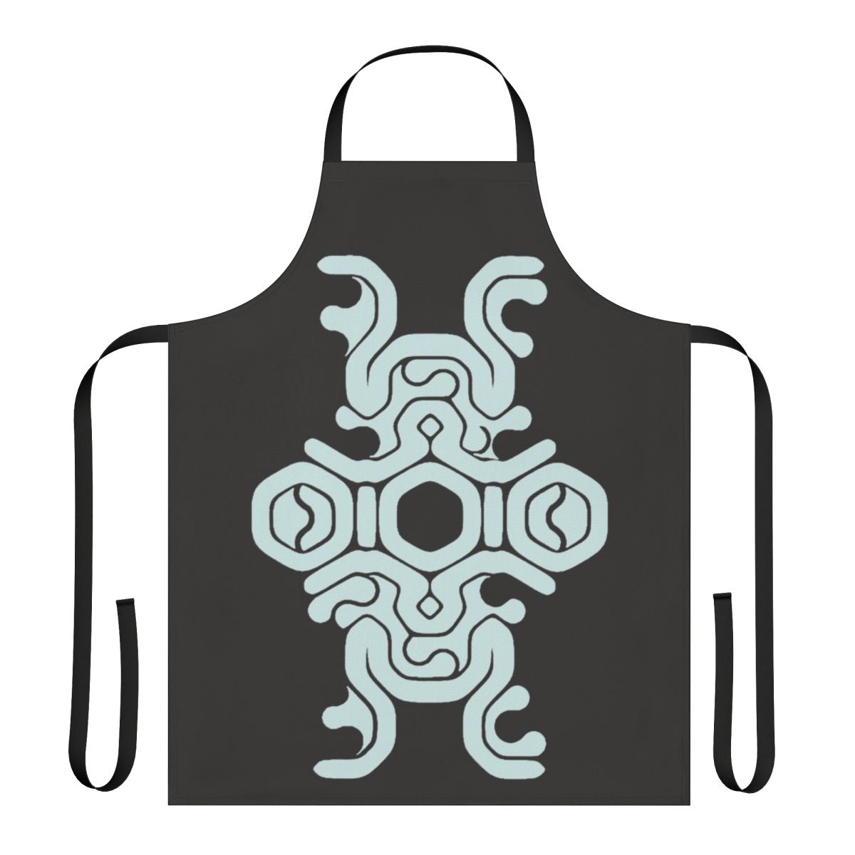 Shadow of the Colossus inspired mantle cloak design on a high-quality apron for video game fans