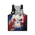 Shadow Skull Unisex Motorcycle Tank Top